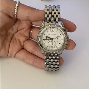 Silver Michael Kors watch